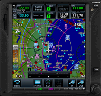 Garmin GTN 750 Touch simulation