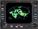 Adjusting TILT angle removes ground clutters radar signal